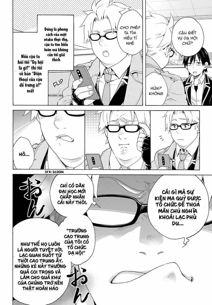 Truyện Tranh Chuyện Tình Thanh Xuân Bi Hài Của Tôi Quả Nhiên Là Sai Lầm - Oregairu trang 6