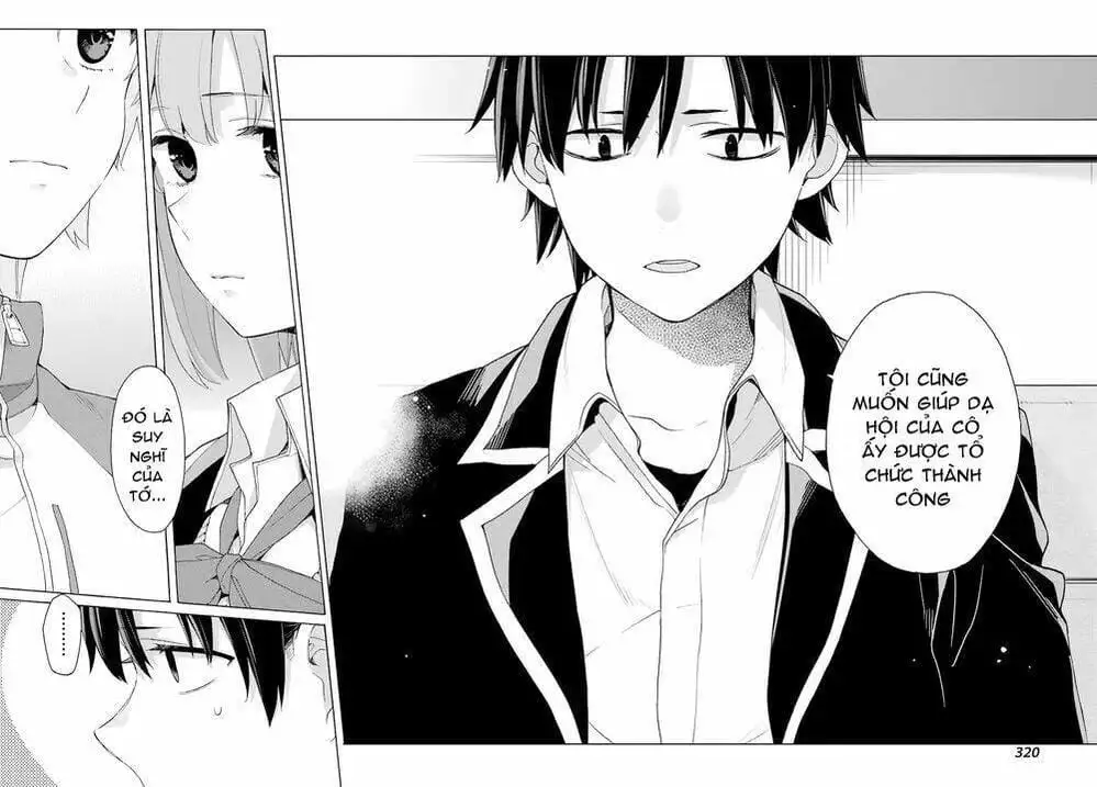 Truyện Tranh Chuyện Tình Thanh Xuân Bi Hài Của Tôi Quả Nhiên Là Sai Lầm - Oregairu trang 6