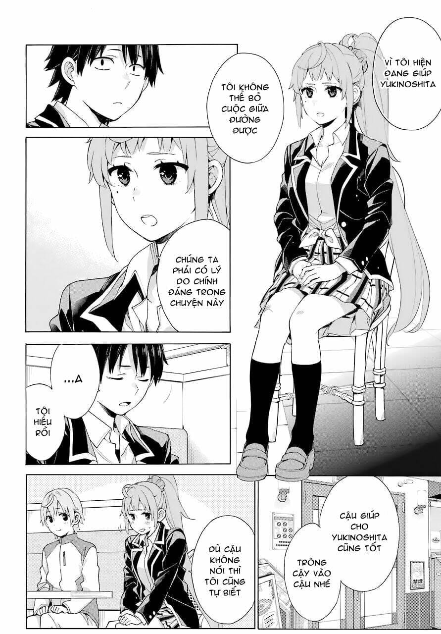 Truyện Tranh Chuyện Tình Thanh Xuân Bi Hài Của Tôi Quả Nhiên Là Sai Lầm - Oregairu trang 6