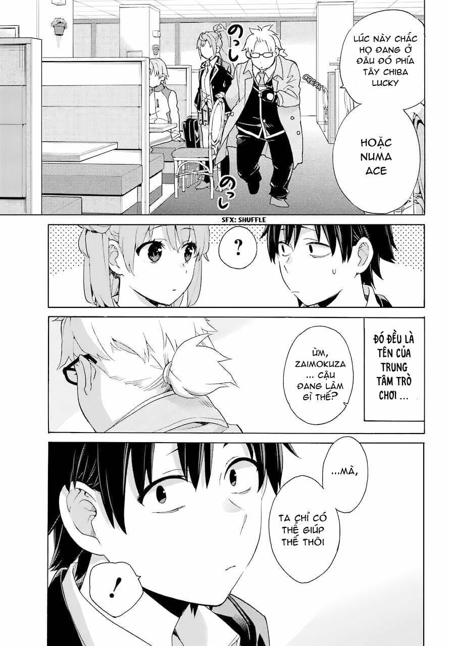 Truyện Tranh Chuyện Tình Thanh Xuân Bi Hài Của Tôi Quả Nhiên Là Sai Lầm - Oregairu trang 6