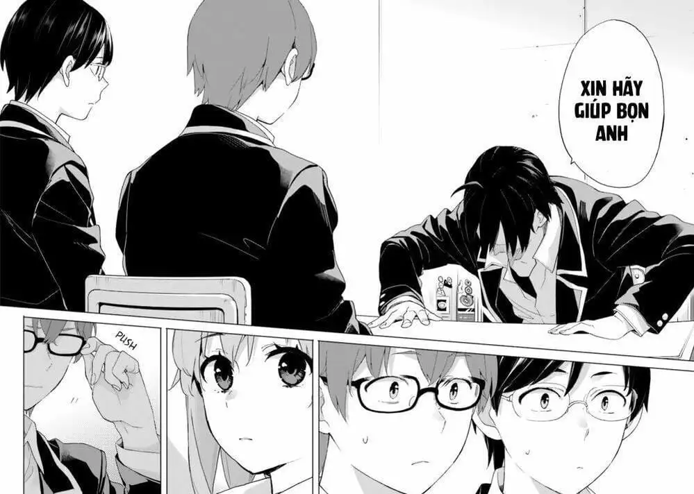 Truyện Tranh Chuyện Tình Thanh Xuân Bi Hài Của Tôi Quả Nhiên Là Sai Lầm - Oregairu trang 6