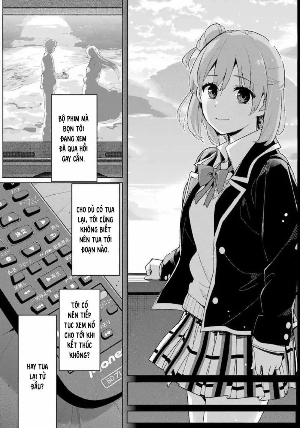 Truyện Tranh Chuyện Tình Thanh Xuân Bi Hài Của Tôi Quả Nhiên Là Sai Lầm - Oregairu trang 6