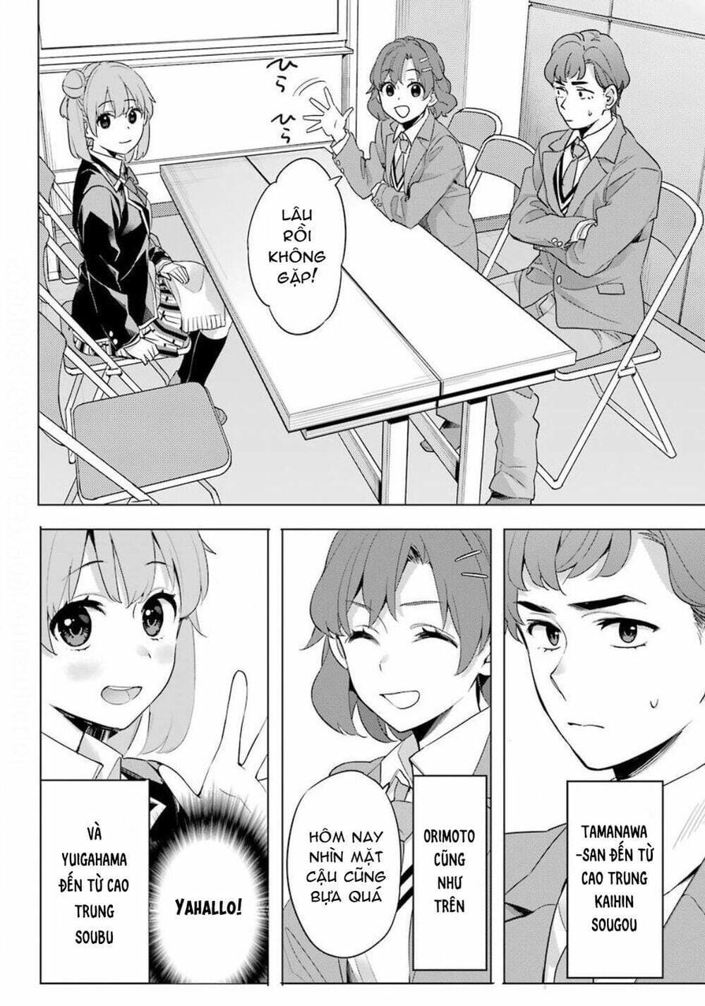 Truyện Tranh Chuyện Tình Thanh Xuân Bi Hài Của Tôi Quả Nhiên Là Sai Lầm - Oregairu trang 6