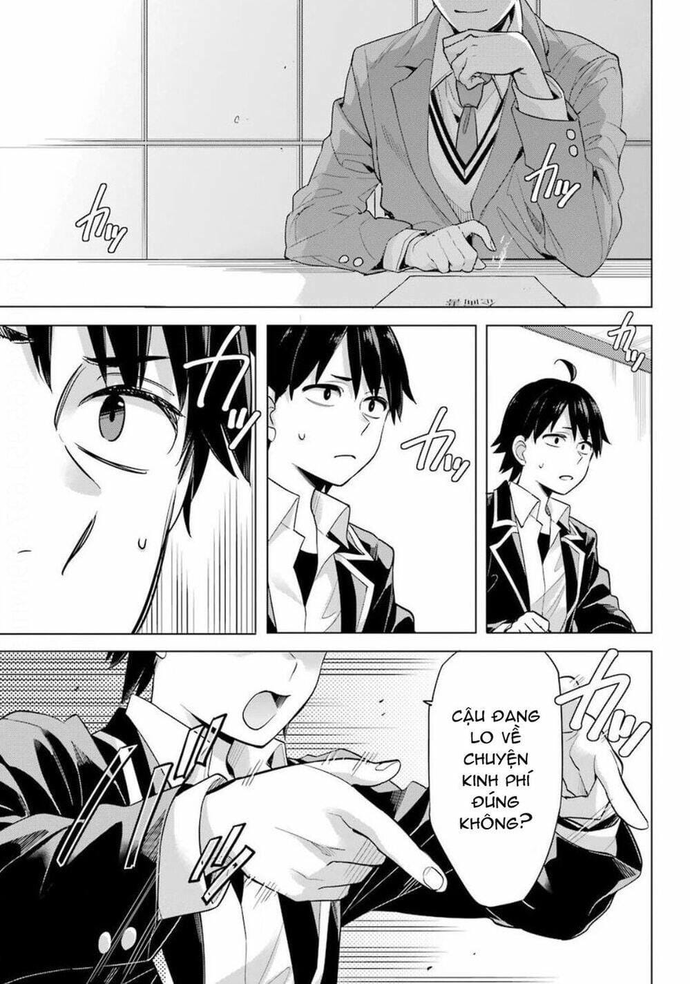 Truyện Tranh Chuyện Tình Thanh Xuân Bi Hài Của Tôi Quả Nhiên Là Sai Lầm - Oregairu trang 6