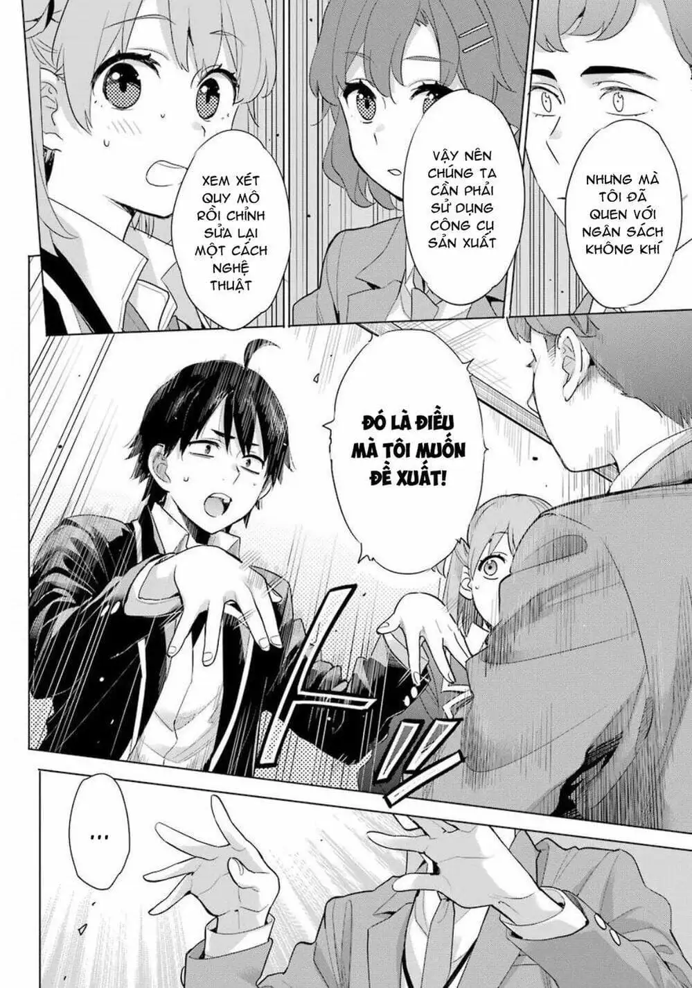 Truyện Tranh Chuyện Tình Thanh Xuân Bi Hài Của Tôi Quả Nhiên Là Sai Lầm - Oregairu trang 6