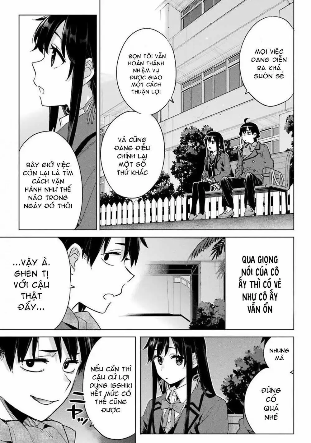 Truyện Tranh Chuyện Tình Thanh Xuân Bi Hài Của Tôi Quả Nhiên Là Sai Lầm - Oregairu trang 6