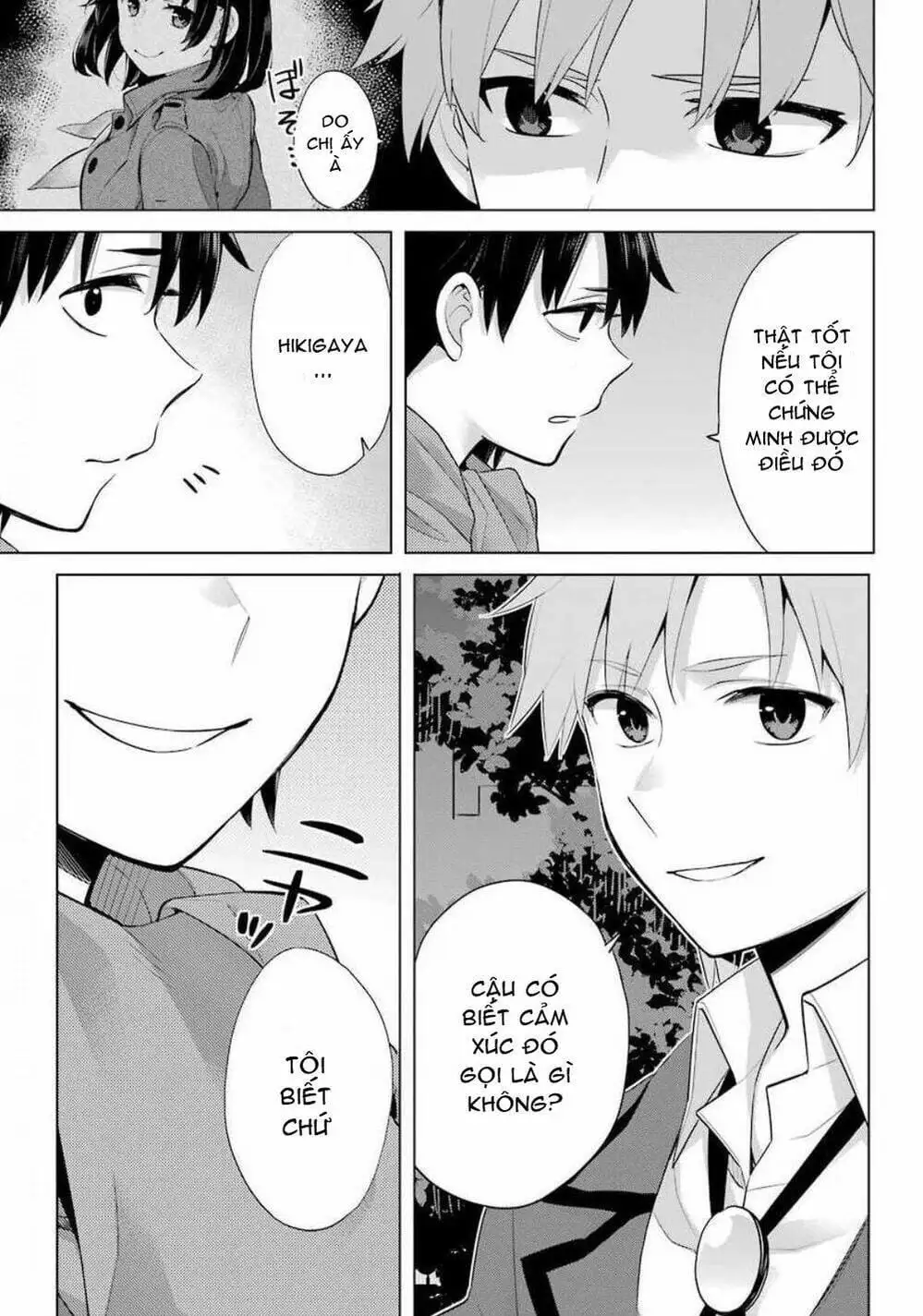 Truyện Tranh Chuyện Tình Thanh Xuân Bi Hài Của Tôi Quả Nhiên Là Sai Lầm - Oregairu trang 6