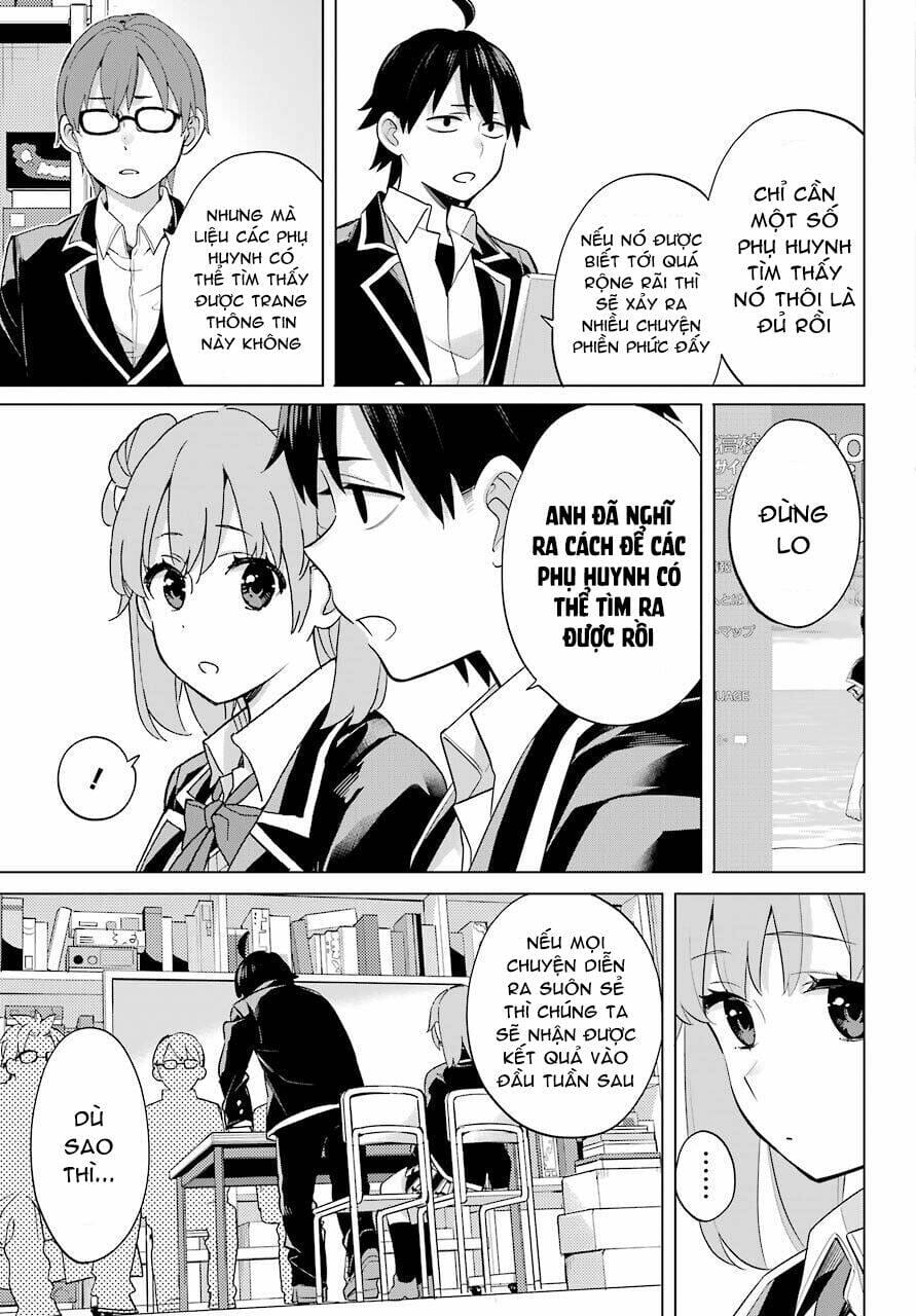 Truyện Tranh Chuyện Tình Thanh Xuân Bi Hài Của Tôi Quả Nhiên Là Sai Lầm - Oregairu trang 6