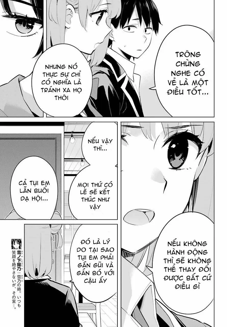 Truyện Tranh Chuyện Tình Thanh Xuân Bi Hài Của Tôi Quả Nhiên Là Sai Lầm - Oregairu trang 6