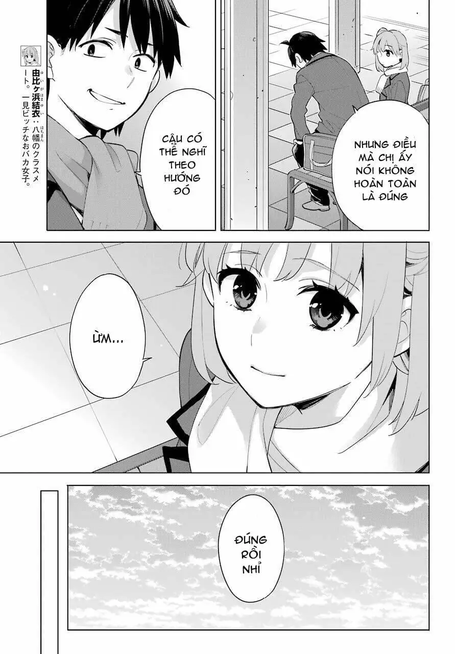 Truyện Tranh Chuyện Tình Thanh Xuân Bi Hài Của Tôi Quả Nhiên Là Sai Lầm - Oregairu trang 6