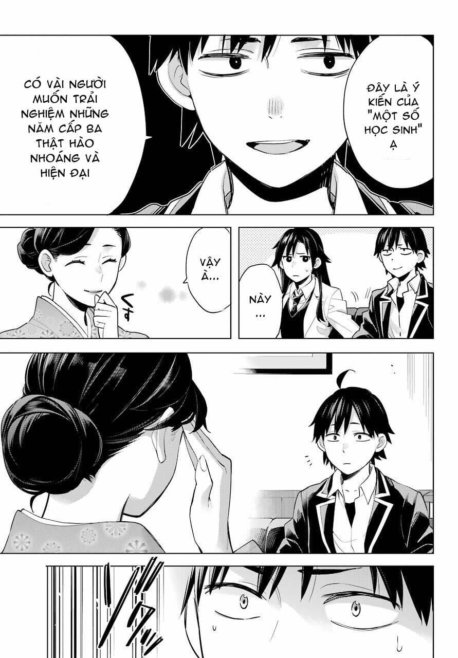 Truyện Tranh Chuyện Tình Thanh Xuân Bi Hài Của Tôi Quả Nhiên Là Sai Lầm - Oregairu trang 6