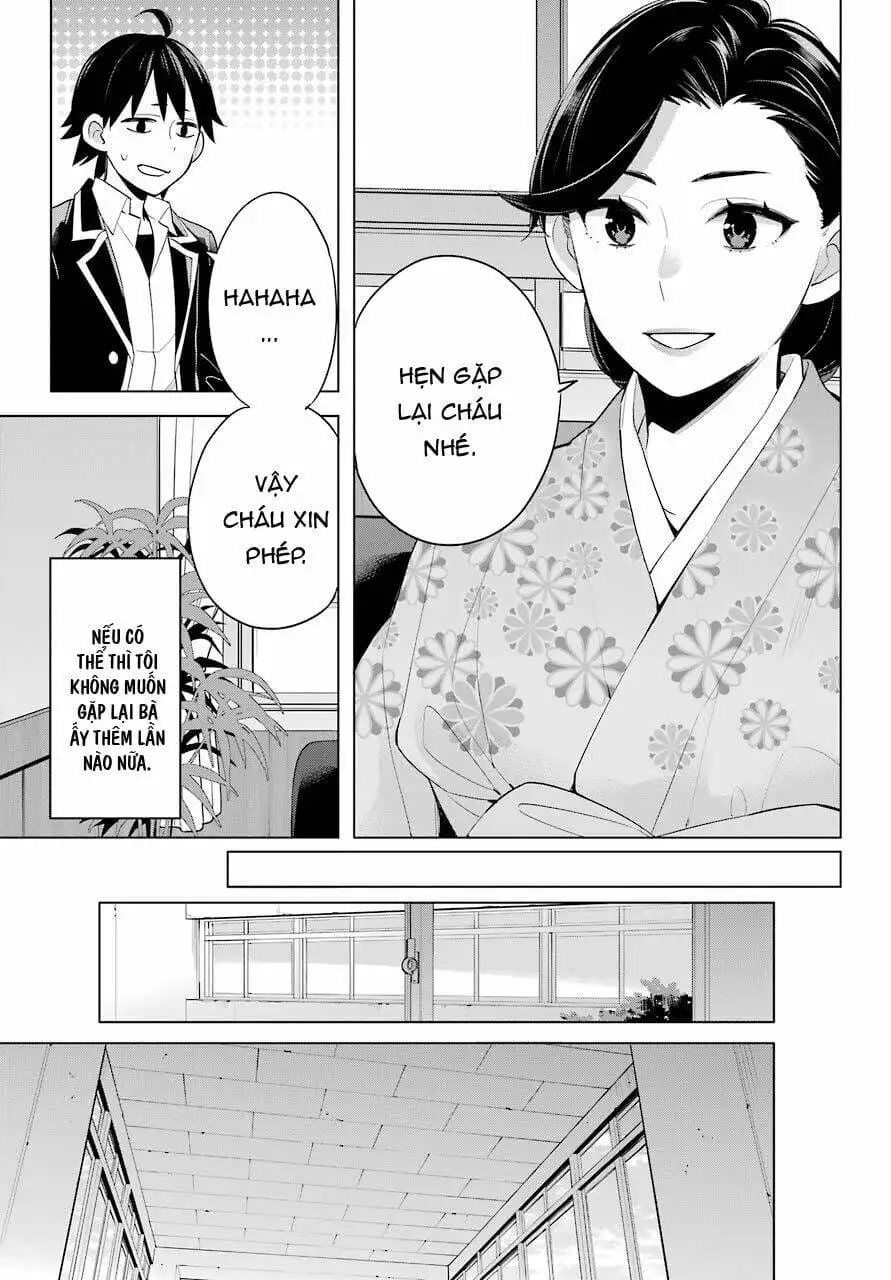 Truyện Tranh Chuyện Tình Thanh Xuân Bi Hài Của Tôi Quả Nhiên Là Sai Lầm - Oregairu trang 6