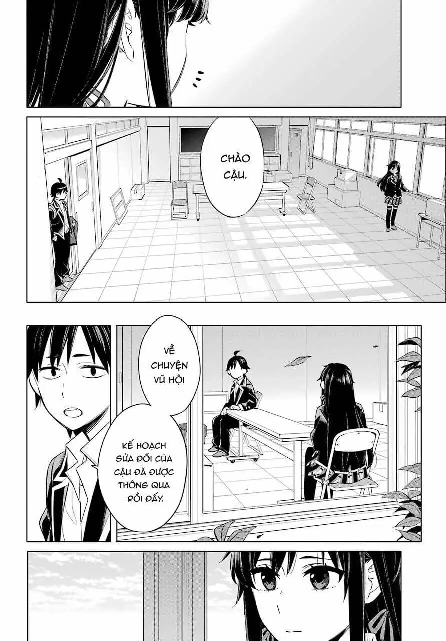 Truyện Tranh Chuyện Tình Thanh Xuân Bi Hài Của Tôi Quả Nhiên Là Sai Lầm - Oregairu trang 6