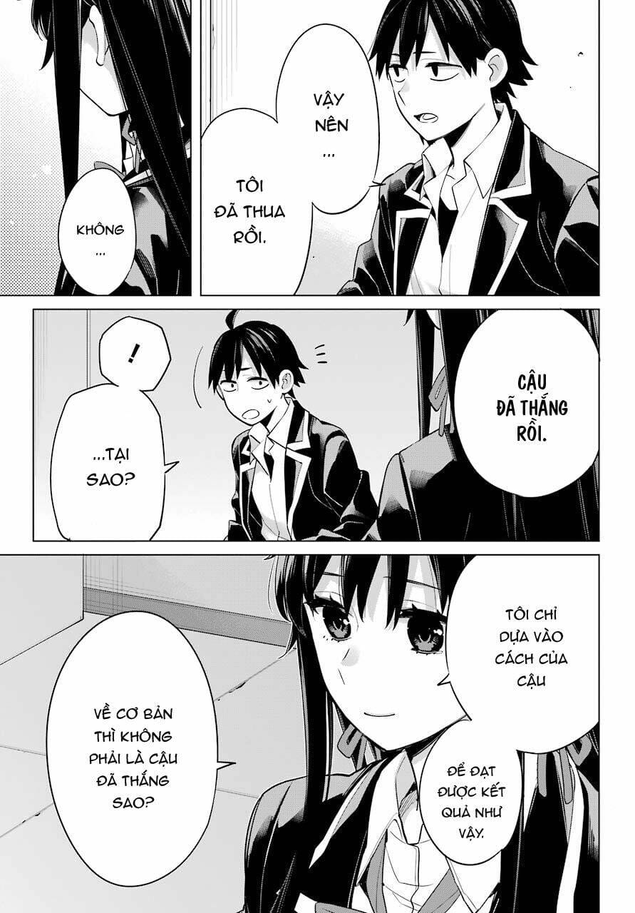 Truyện Tranh Chuyện Tình Thanh Xuân Bi Hài Của Tôi Quả Nhiên Là Sai Lầm - Oregairu trang 6