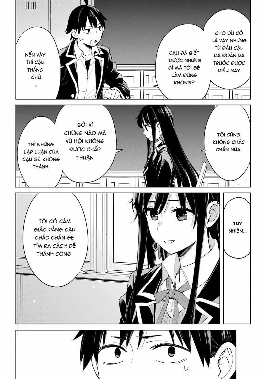 Truyện Tranh Chuyện Tình Thanh Xuân Bi Hài Của Tôi Quả Nhiên Là Sai Lầm - Oregairu trang 6