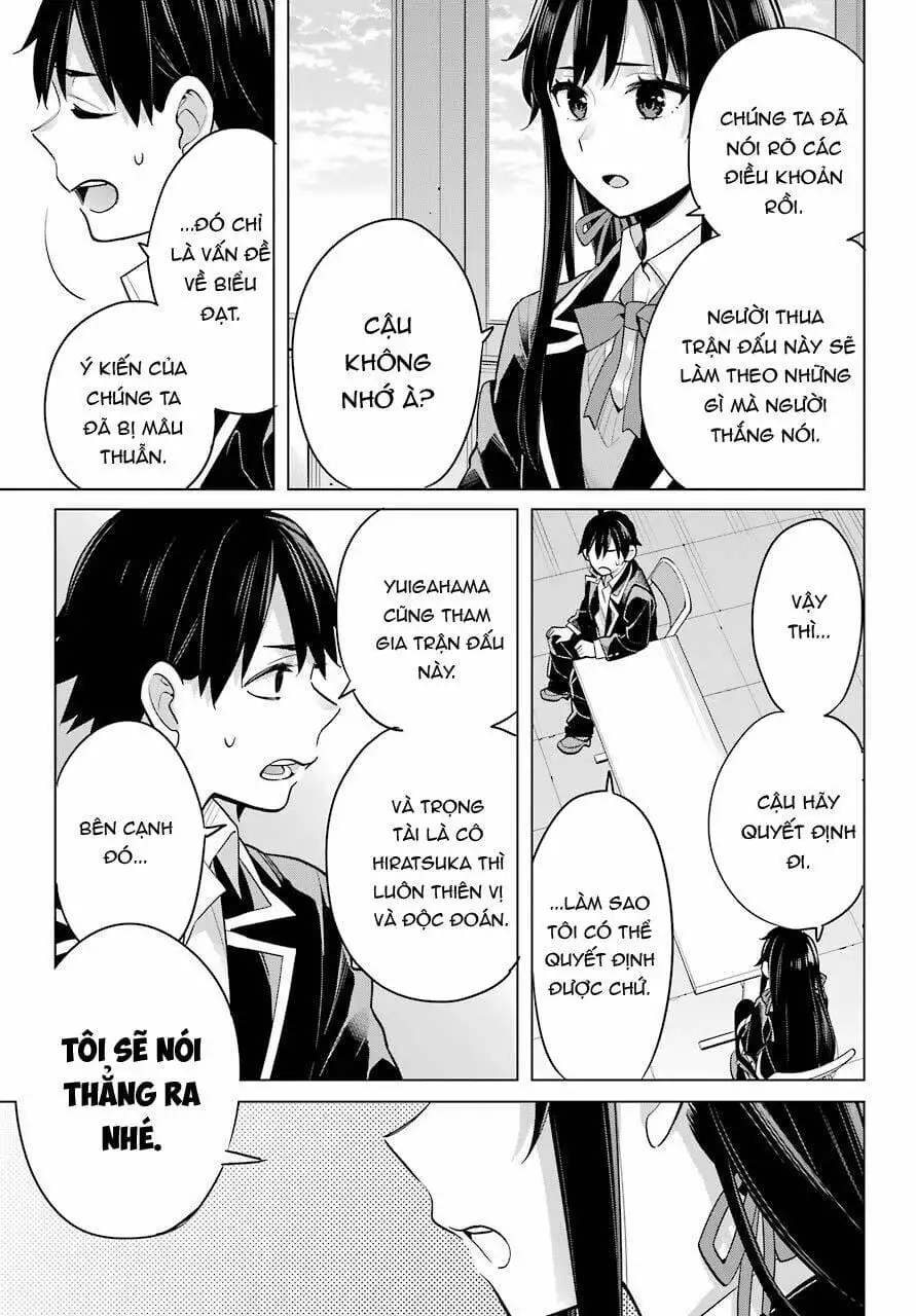 Truyện Tranh Chuyện Tình Thanh Xuân Bi Hài Của Tôi Quả Nhiên Là Sai Lầm - Oregairu trang 6