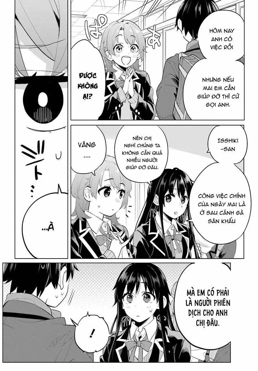 Truyện Tranh Chuyện Tình Thanh Xuân Bi Hài Của Tôi Quả Nhiên Là Sai Lầm - Oregairu trang 6