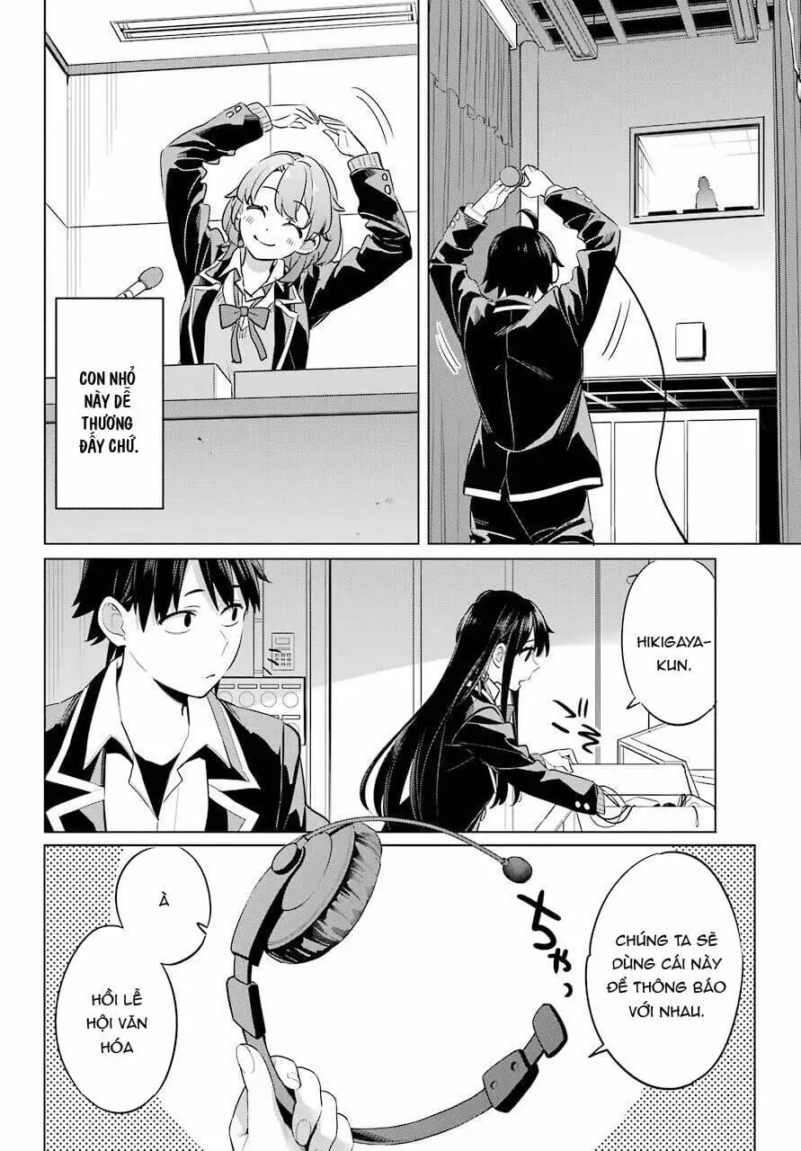 Truyện Tranh Chuyện Tình Thanh Xuân Bi Hài Của Tôi Quả Nhiên Là Sai Lầm - Oregairu trang 6