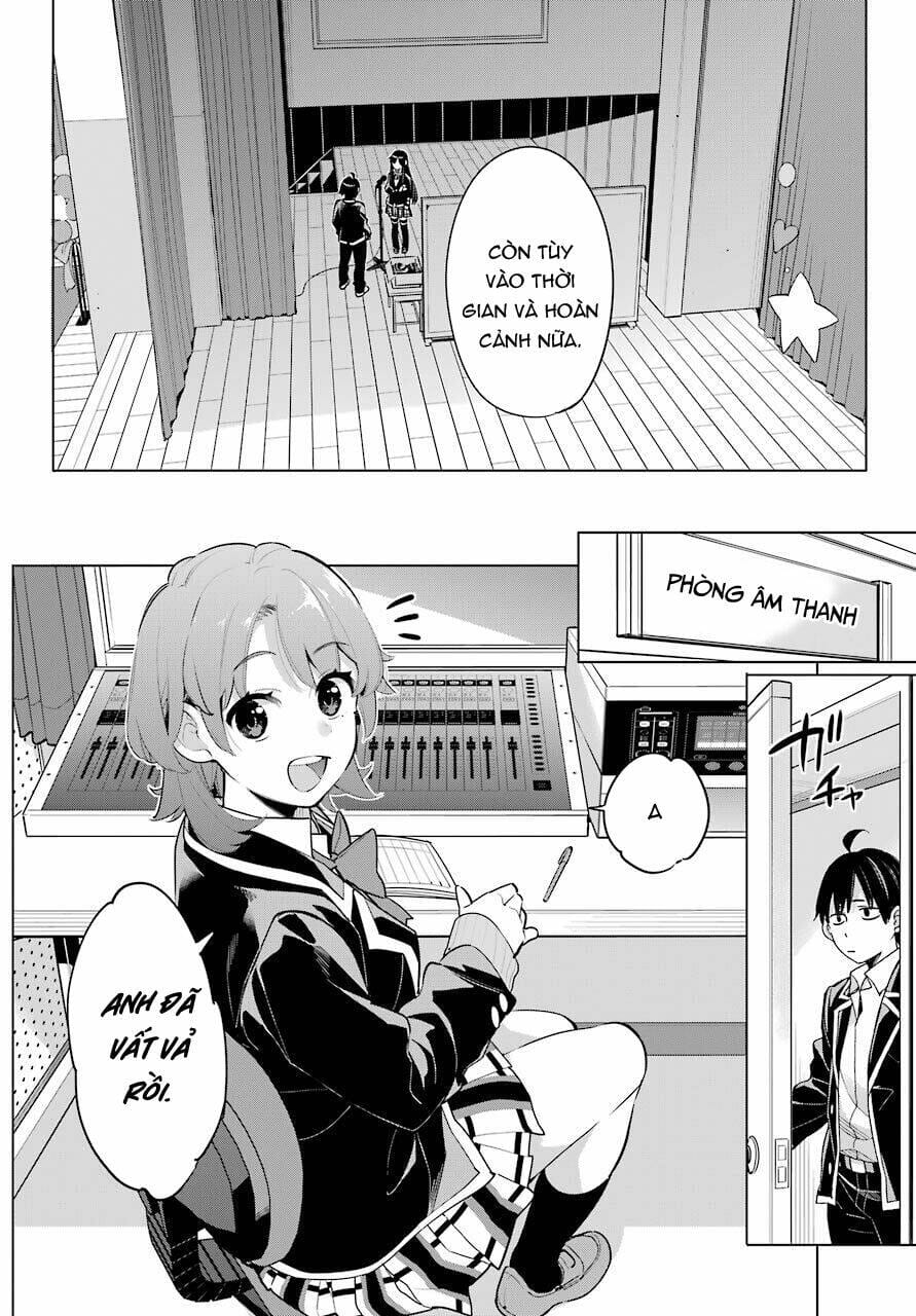 Truyện Tranh Chuyện Tình Thanh Xuân Bi Hài Của Tôi Quả Nhiên Là Sai Lầm - Oregairu trang 6