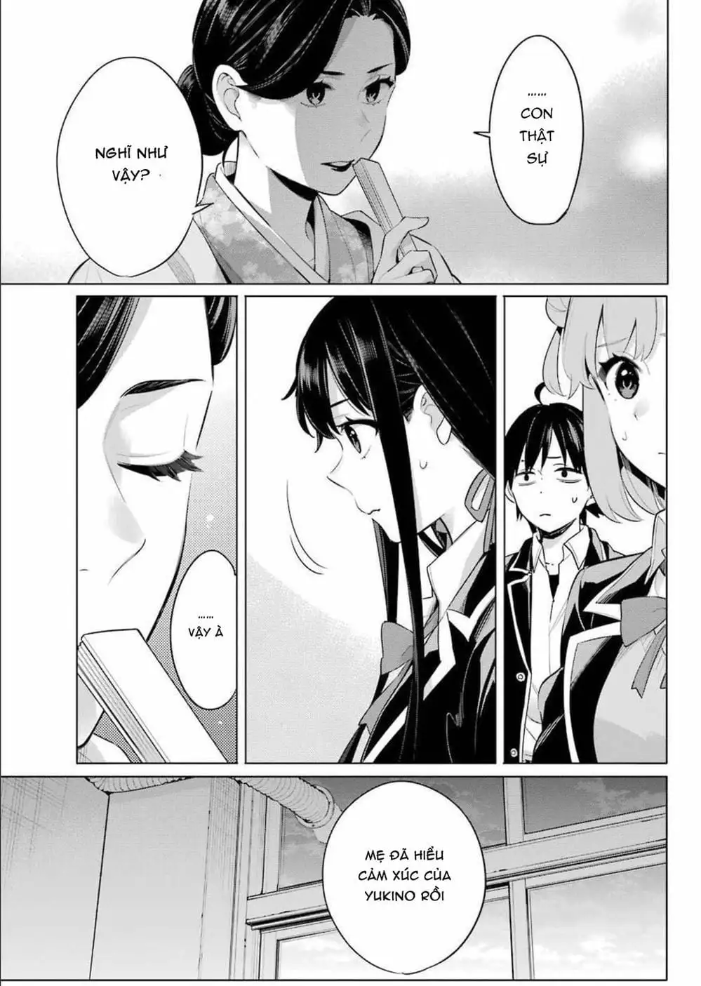 Truyện Tranh Chuyện Tình Thanh Xuân Bi Hài Của Tôi Quả Nhiên Là Sai Lầm - Oregairu trang 6