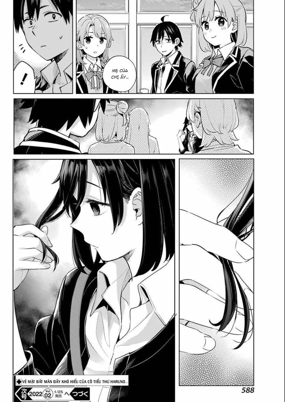 Truyện Tranh Chuyện Tình Thanh Xuân Bi Hài Của Tôi Quả Nhiên Là Sai Lầm - Oregairu trang 6