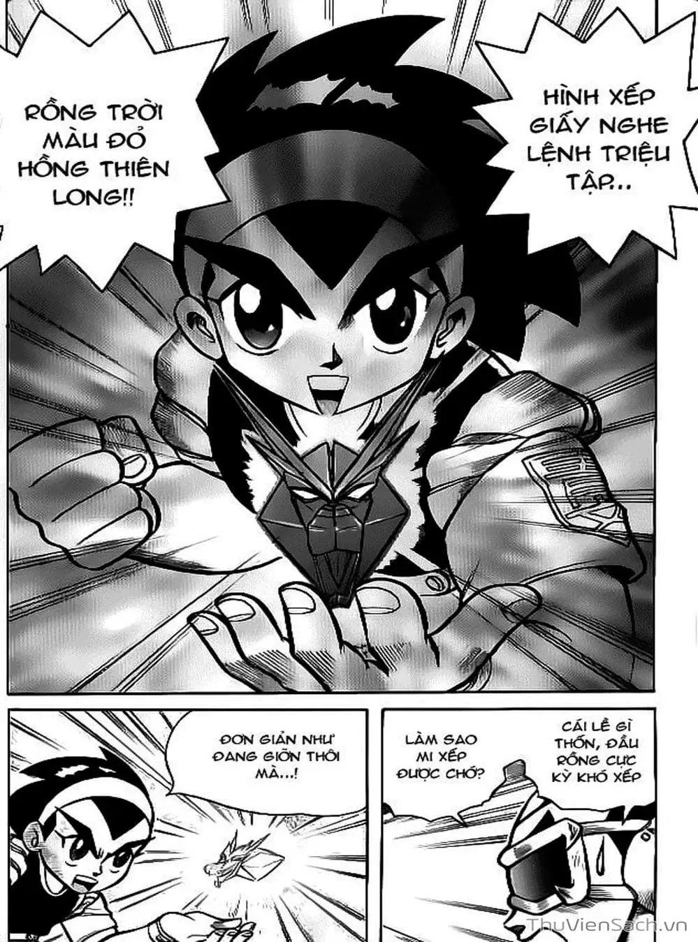 Truyện Tranh Hiệp Sĩ Giấy - Origami Fighter trang 5