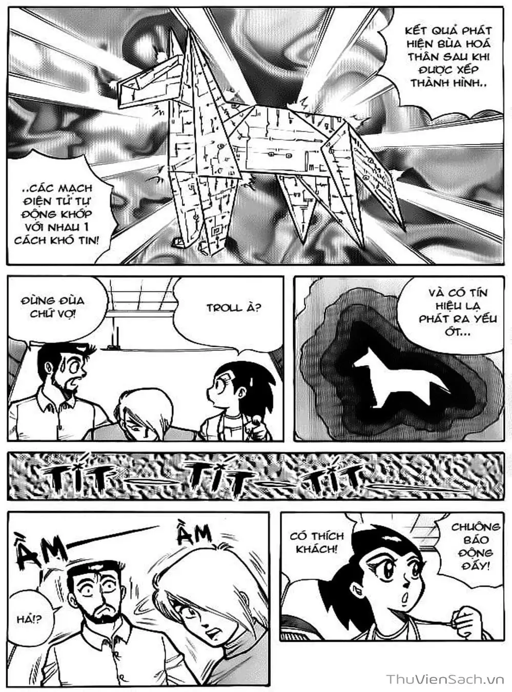Truyện Tranh Hiệp Sĩ Giấy - Origami Fighter trang 5