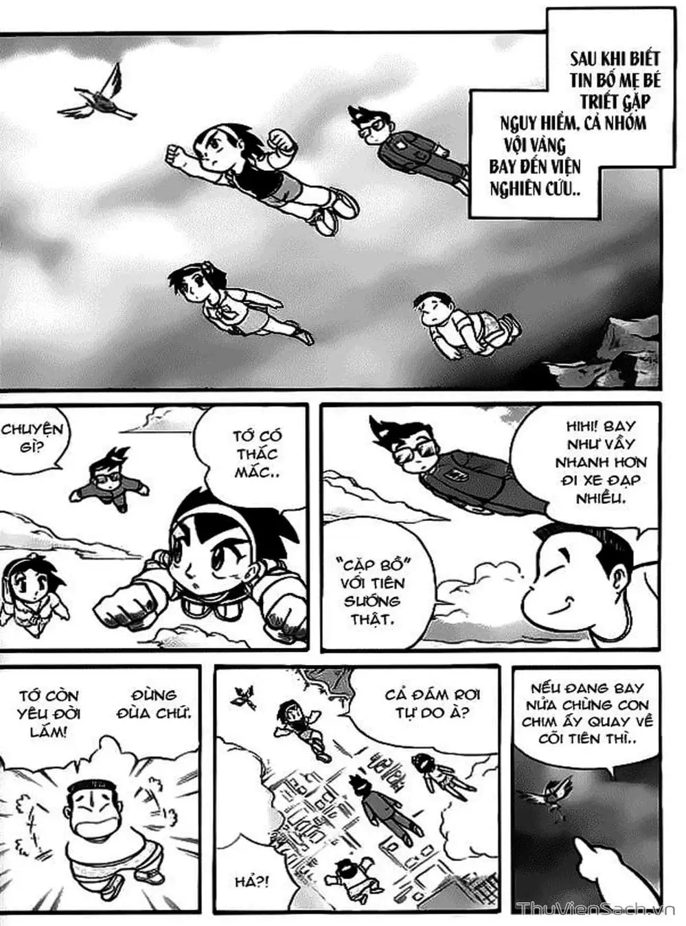Truyện Tranh Hiệp Sĩ Giấy - Origami Fighter trang 5