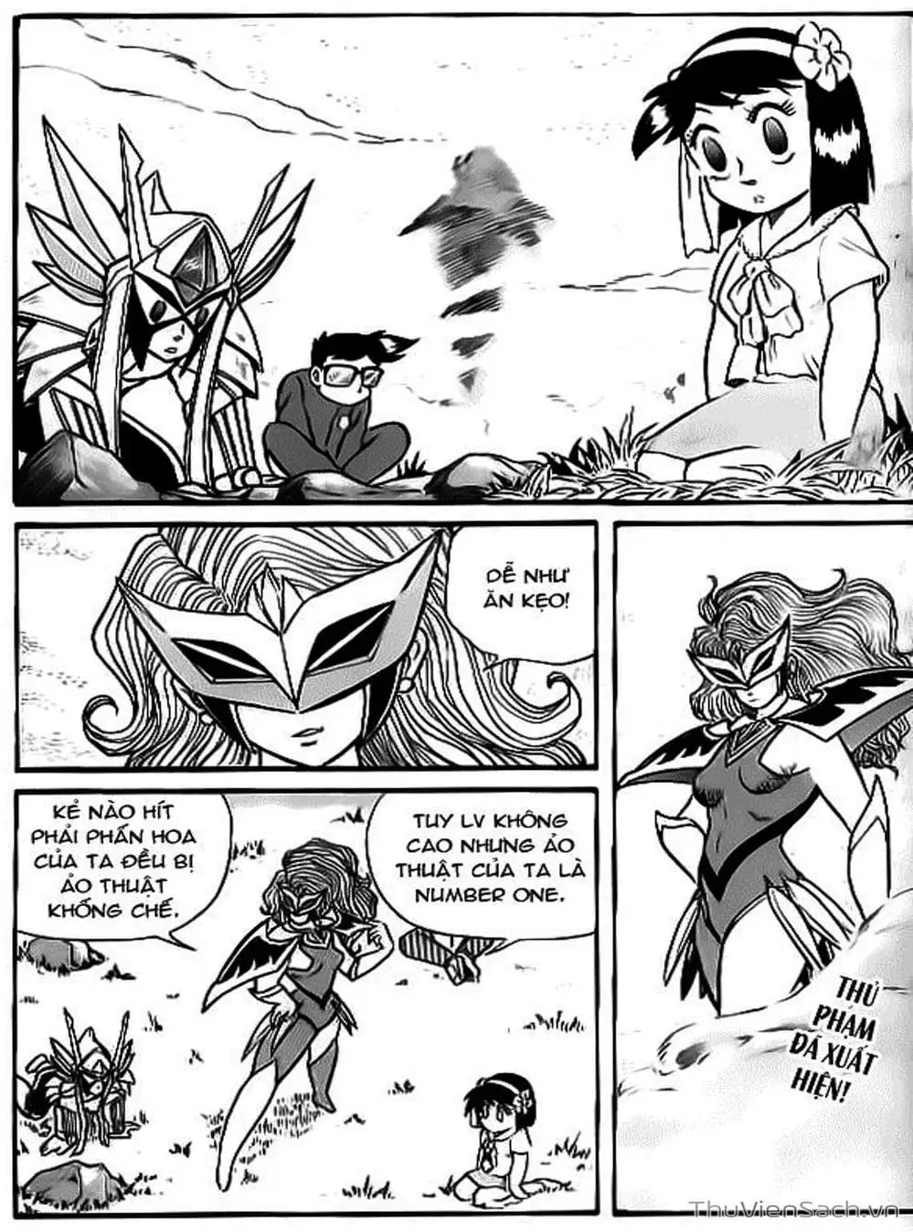 Truyện Tranh Hiệp Sĩ Giấy - Origami Fighter trang 5