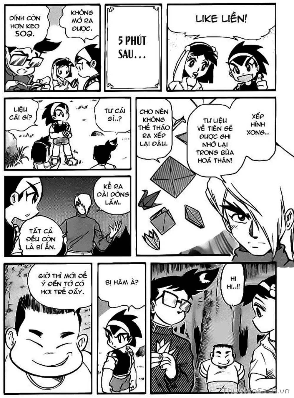 Truyện Tranh Hiệp Sĩ Giấy - Origami Fighter trang 5