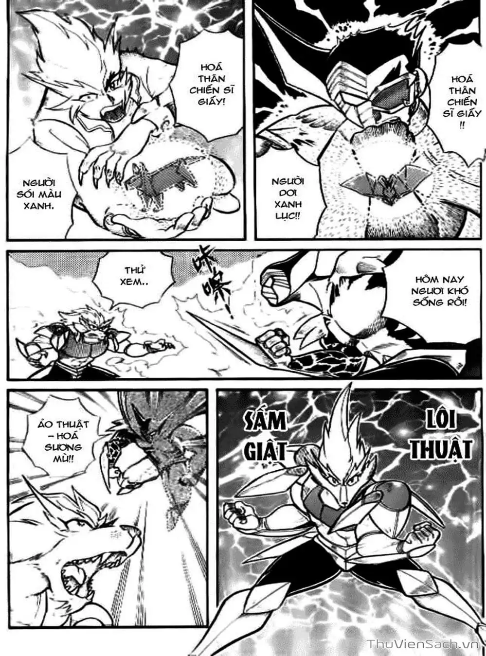 Truyện Tranh Hiệp Sĩ Giấy - Origami Fighter trang 5