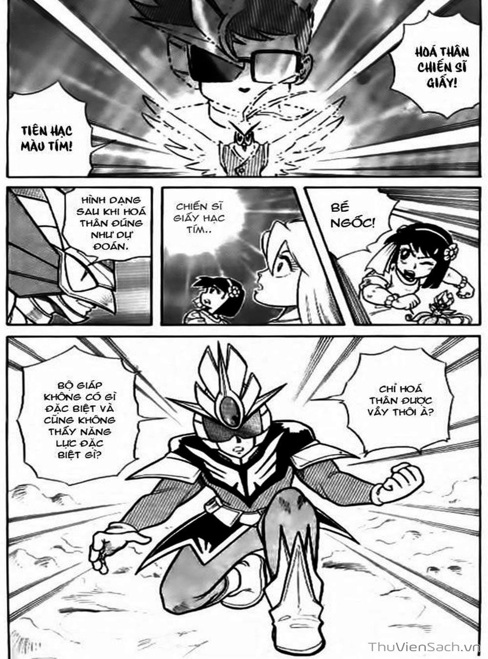 Truyện Tranh Hiệp Sĩ Giấy - Origami Fighter trang 5