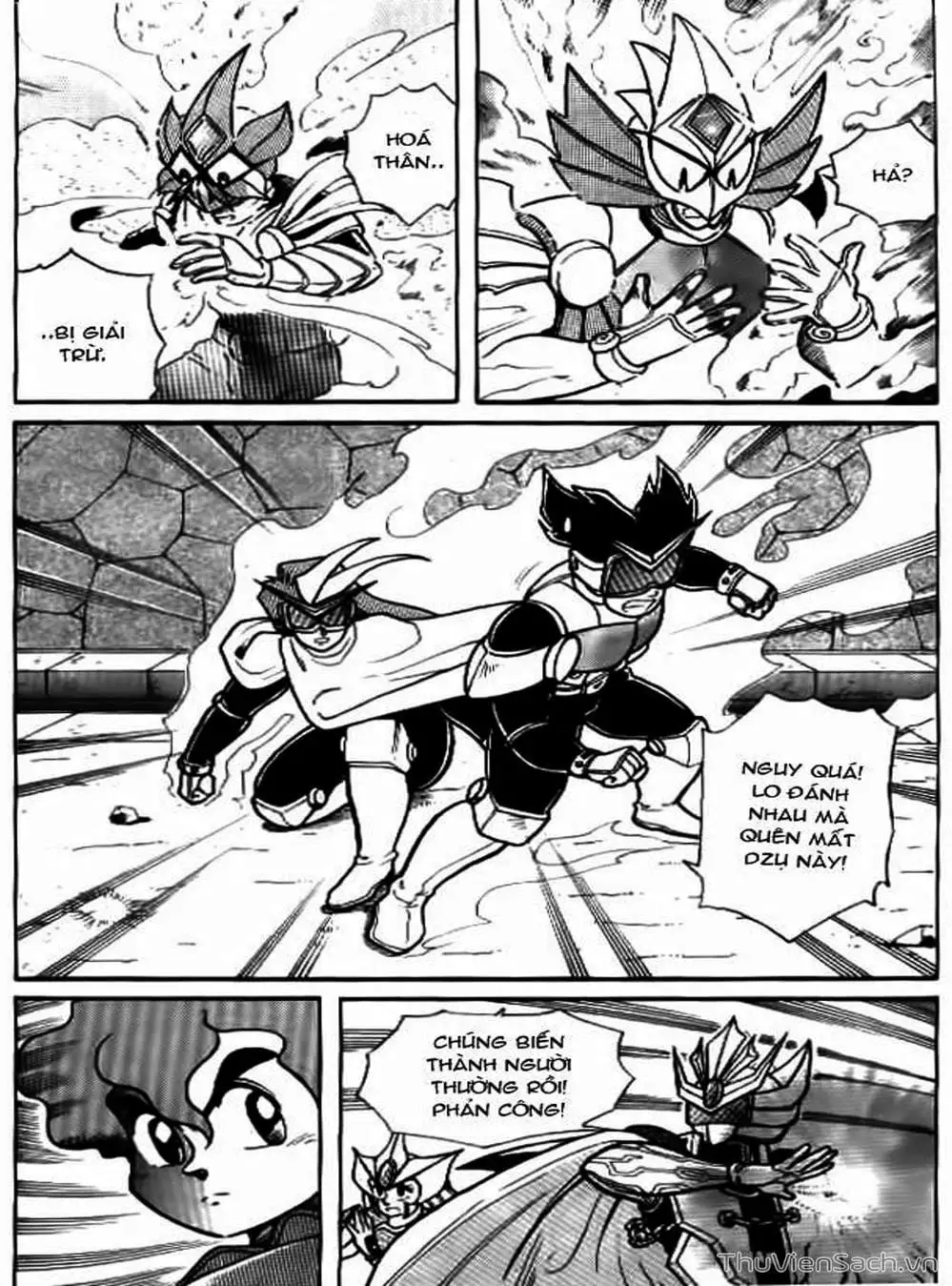 Truyện Tranh Hiệp Sĩ Giấy - Origami Fighter trang 5