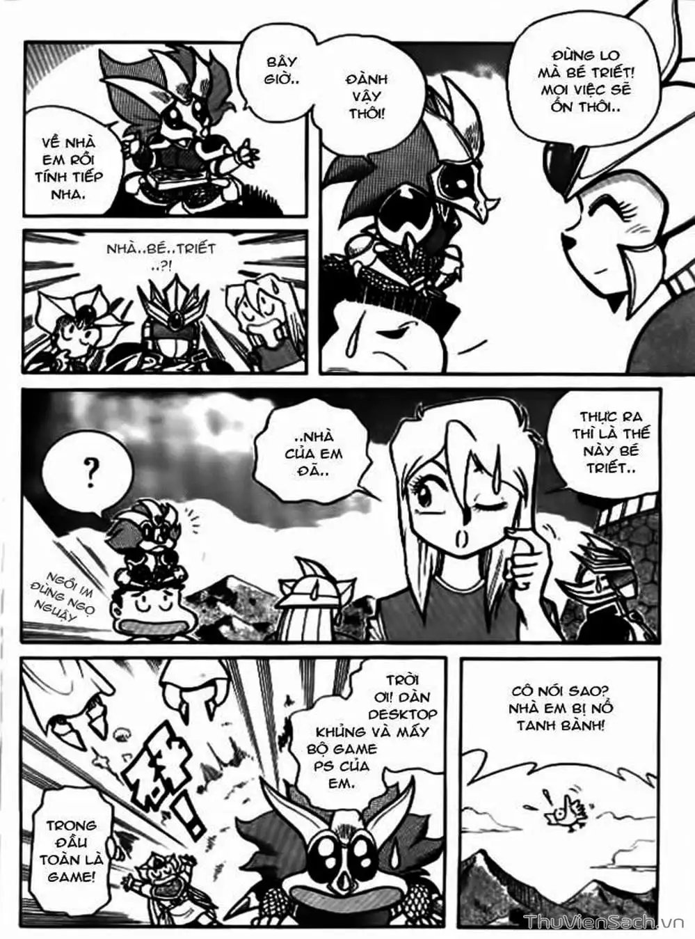 Truyện Tranh Hiệp Sĩ Giấy - Origami Fighter trang 5