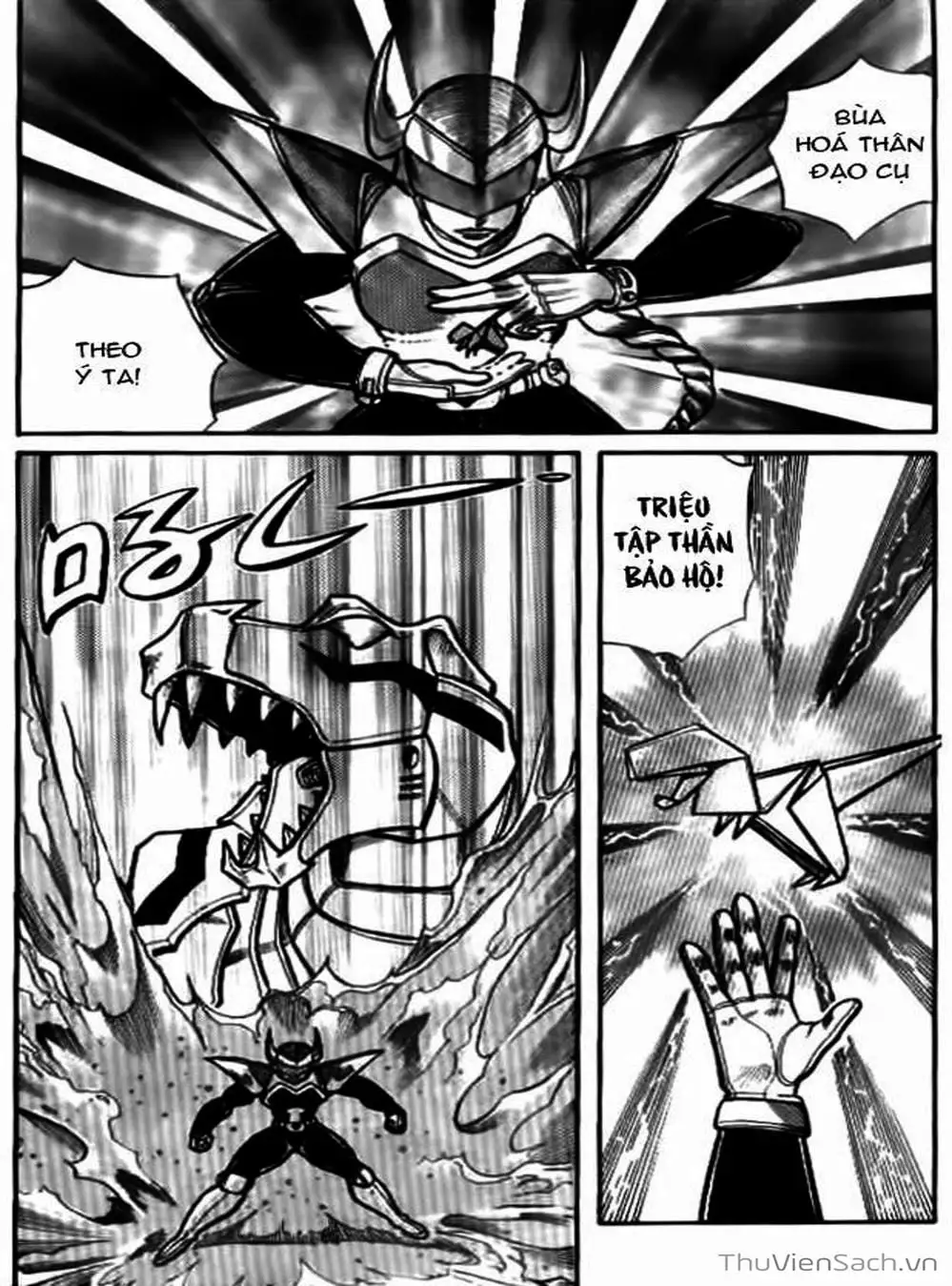 Truyện Tranh Hiệp Sĩ Giấy - Origami Fighter trang 5