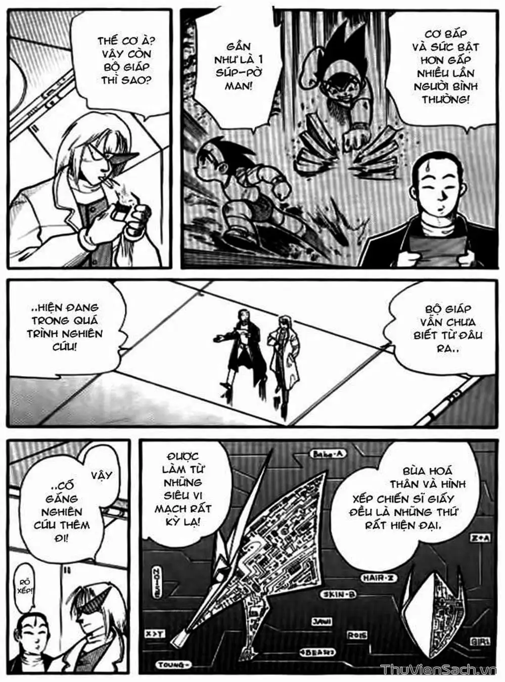 Truyện Tranh Hiệp Sĩ Giấy - Origami Fighter trang 5