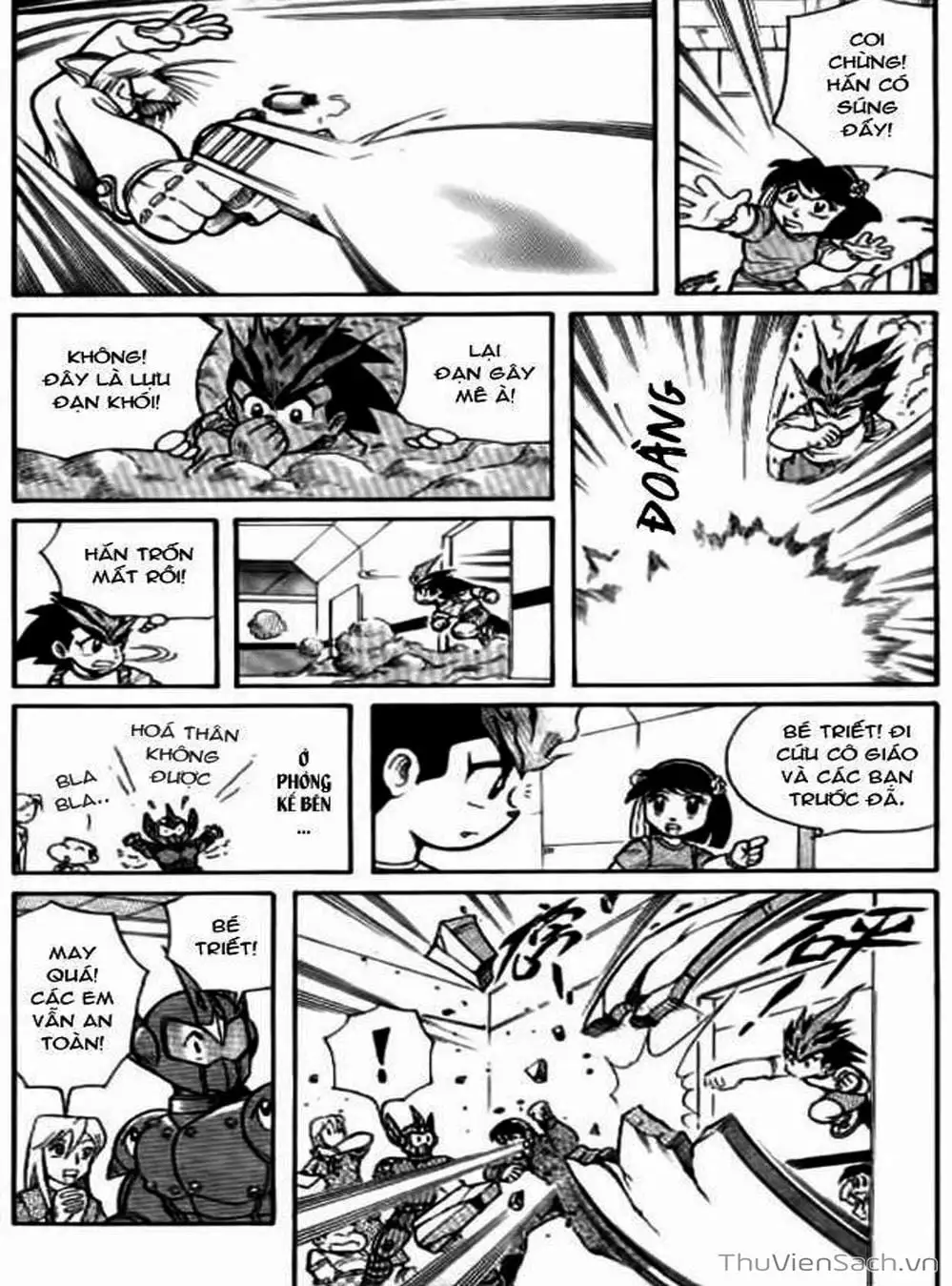 Truyện Tranh Hiệp Sĩ Giấy - Origami Fighter trang 5