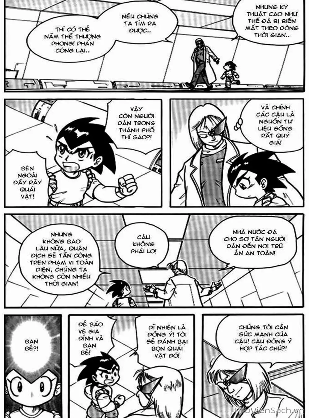 Truyện Tranh Hiệp Sĩ Giấy - Origami Fighter trang 5