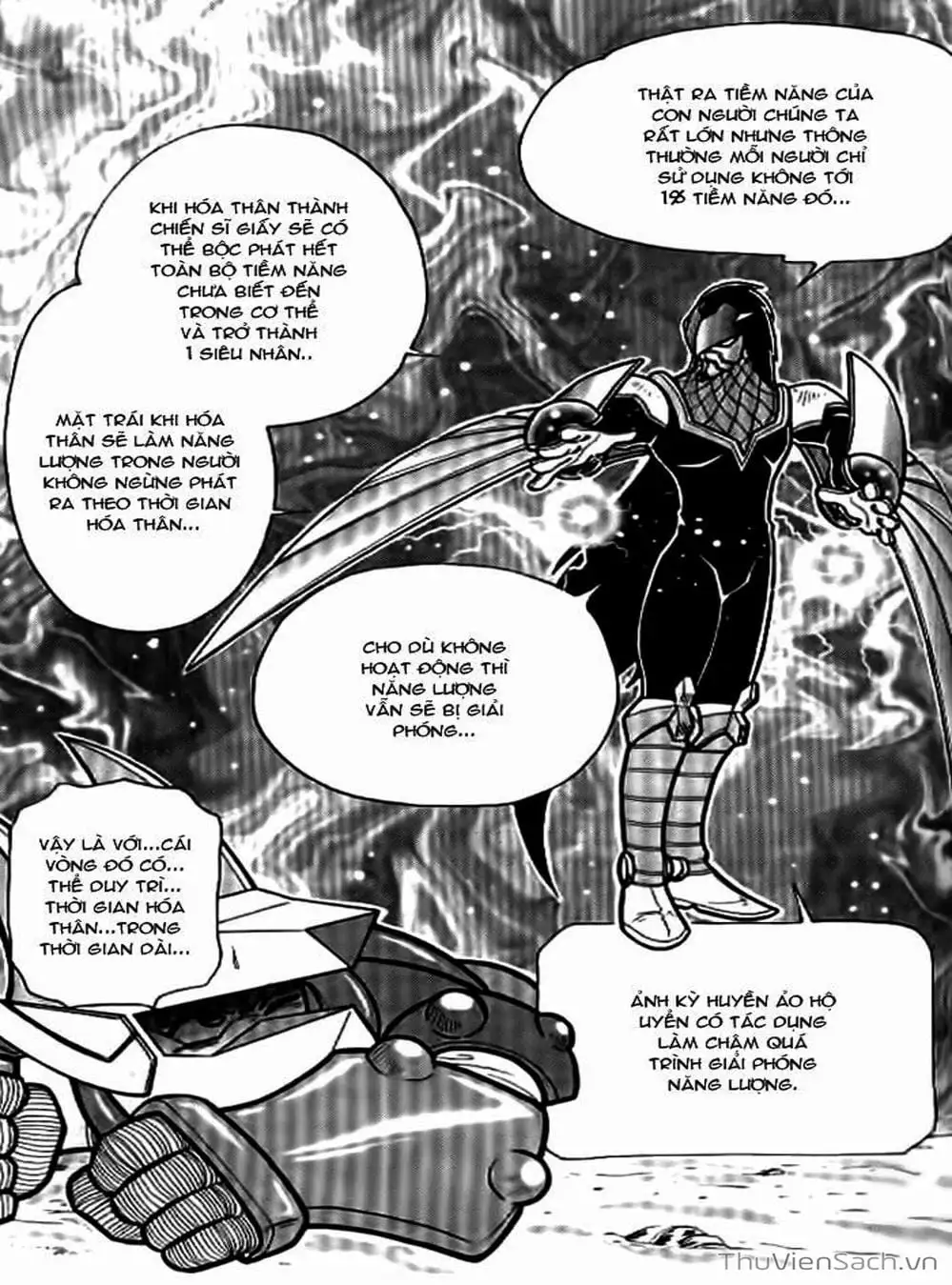 Truyện Tranh Hiệp Sĩ Giấy - Origami Fighter trang 5