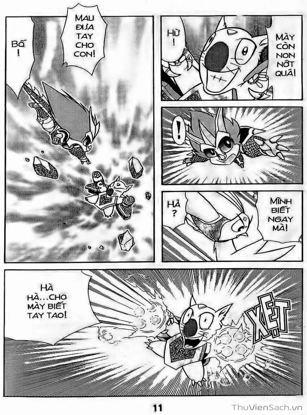 Truyện Tranh Hiệp Sĩ Giấy - Origami Fighter trang 5