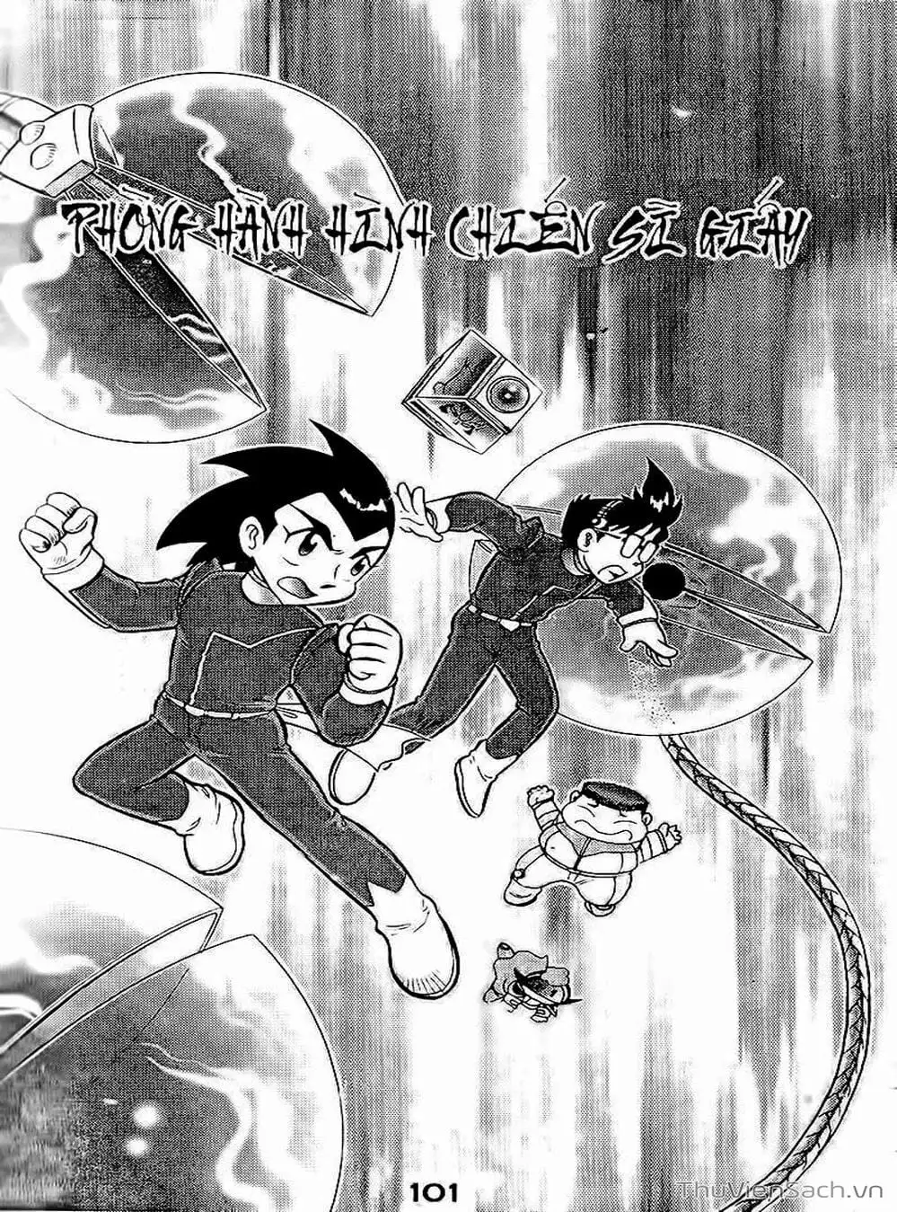 Truyện Tranh Hiệp Sĩ Giấy - Origami Fighter trang 5