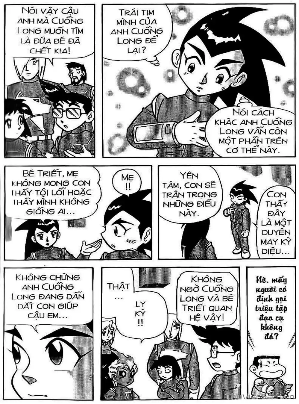 Truyện Tranh Hiệp Sĩ Giấy - Origami Fighter trang 5