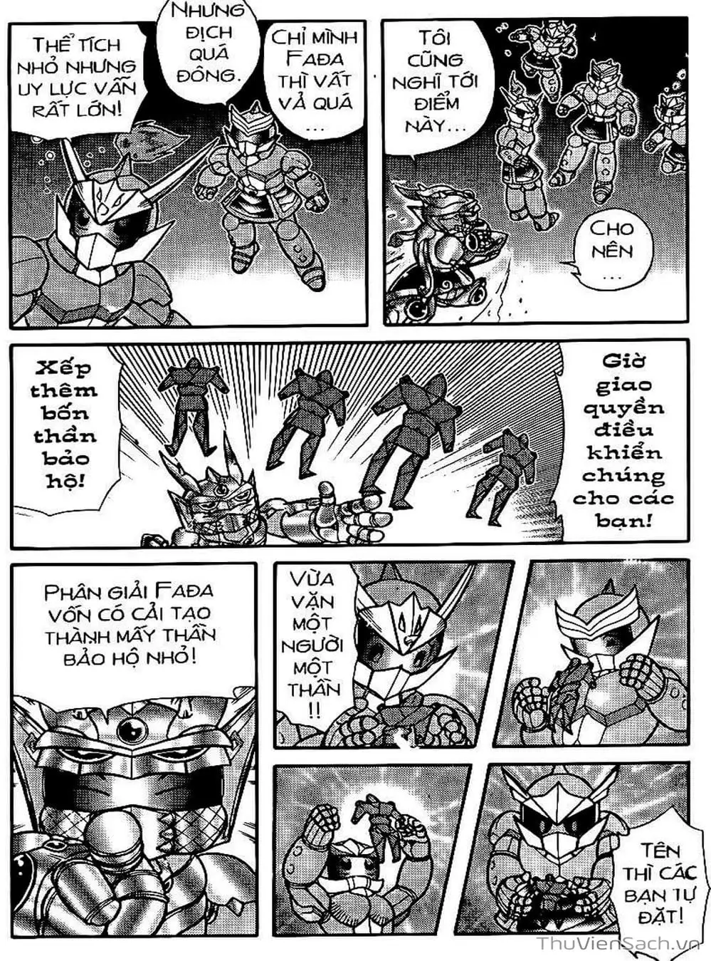 Truyện Tranh Hiệp Sĩ Giấy - Origami Fighter trang 5