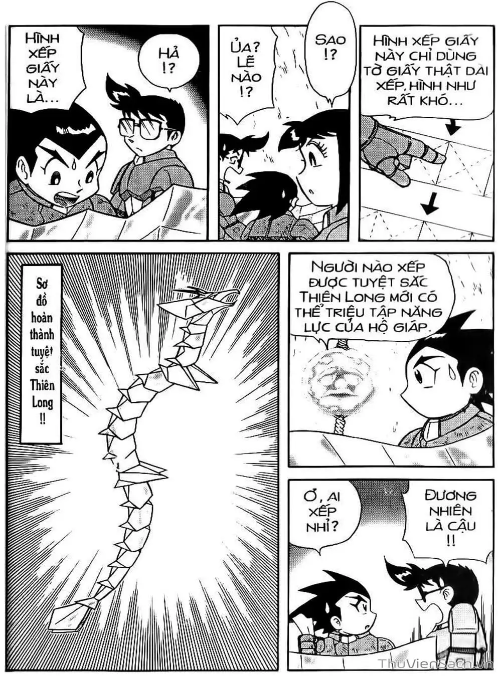 Truyện Tranh Hiệp Sĩ Giấy - Origami Fighter trang 5