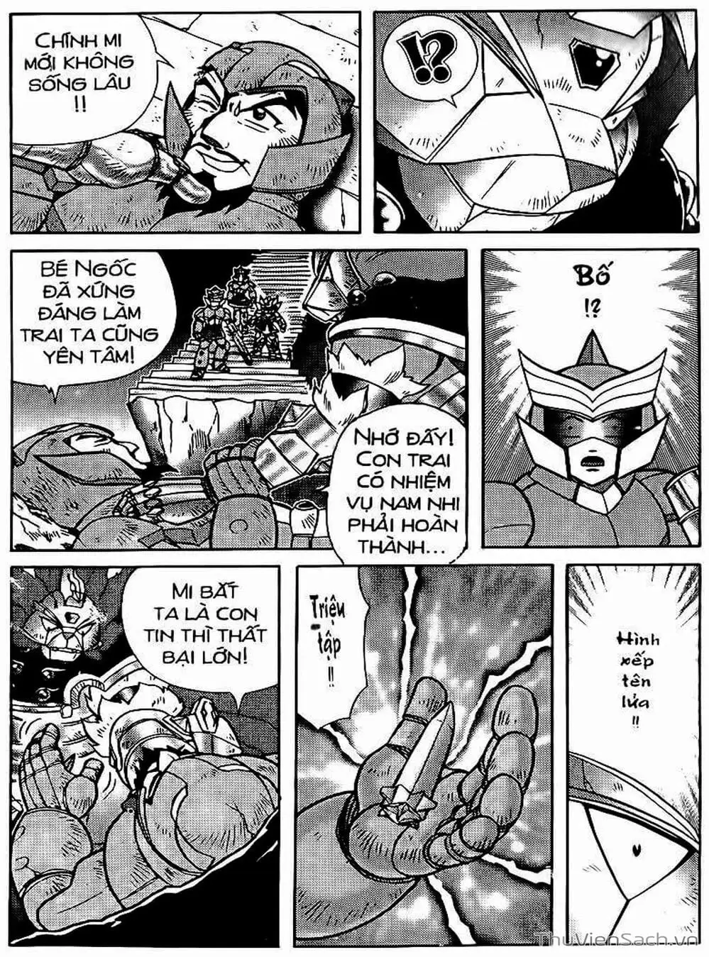 Truyện Tranh Hiệp Sĩ Giấy - Origami Fighter trang 5
