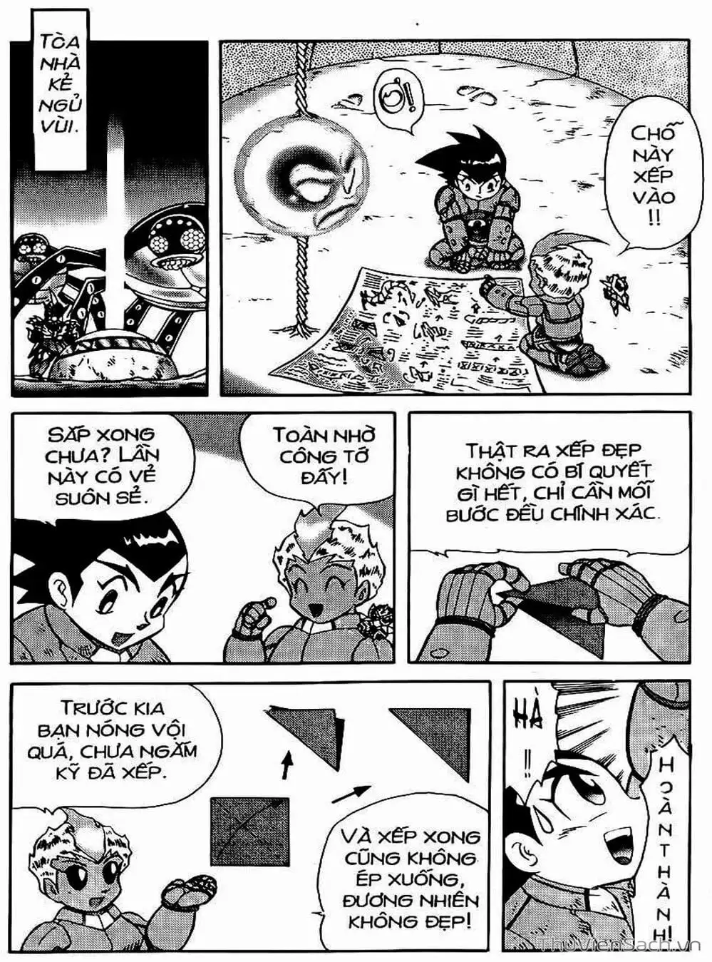 Truyện Tranh Hiệp Sĩ Giấy - Origami Fighter trang 5