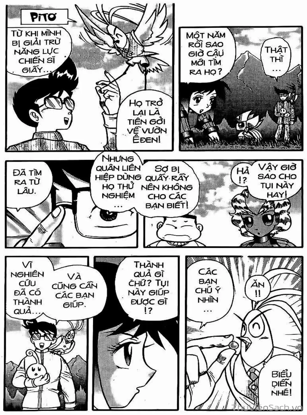 Truyện Tranh Hiệp Sĩ Giấy - Origami Fighter trang 5