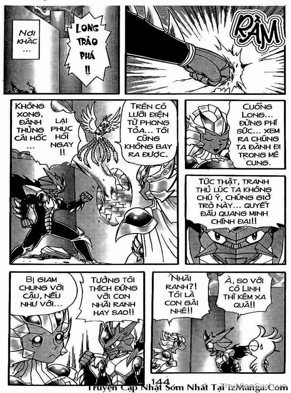 Truyện Tranh Hiệp Sĩ Giấy - Origami Fighter trang 5