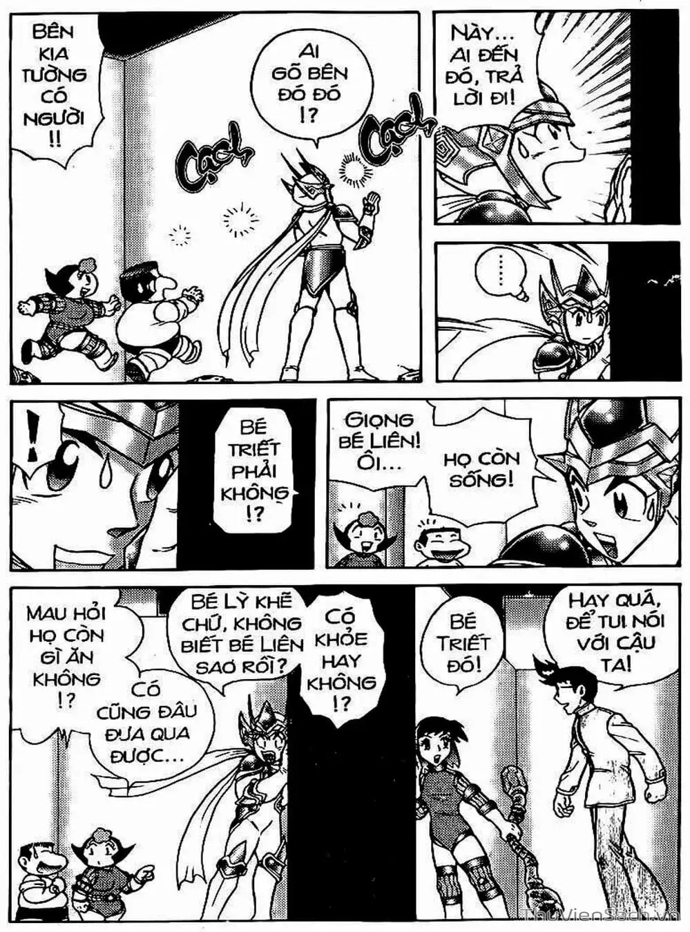 Truyện Tranh Hiệp Sĩ Giấy - Origami Fighter trang 5