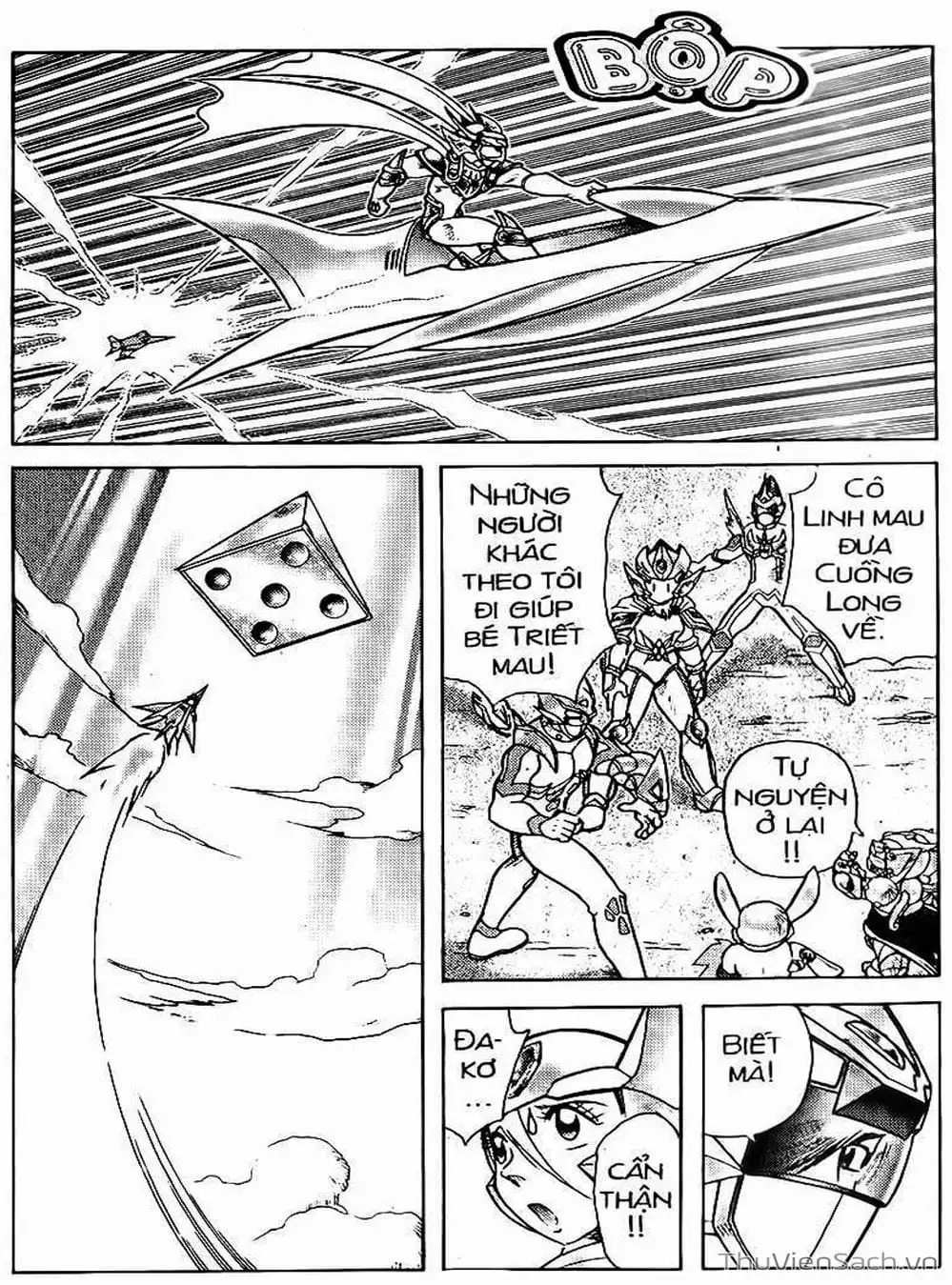 Truyện Tranh Hiệp Sĩ Giấy - Origami Fighter trang 5